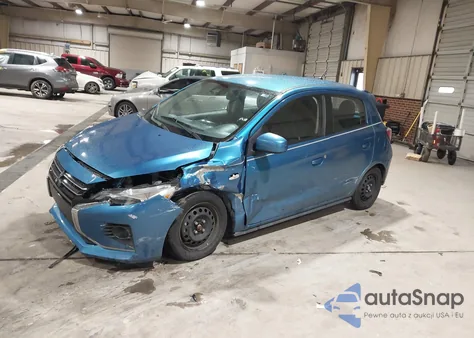 2022 Mitsubishi Mirage Es z USA, uszkodzony, nr VIN ML32AUHJ5NH008567